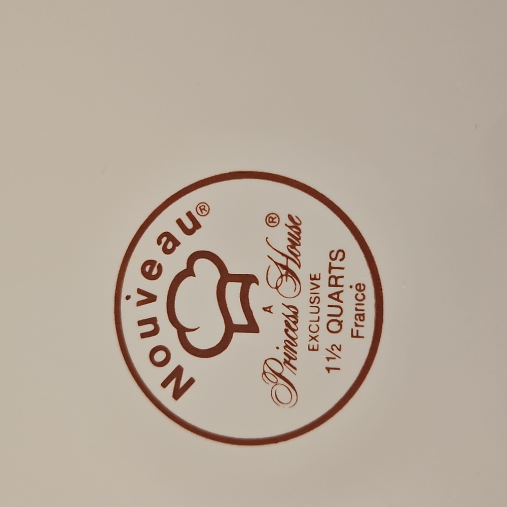 Princess House Nouveau White Cookware 2 Pots - Picture 7 of 8